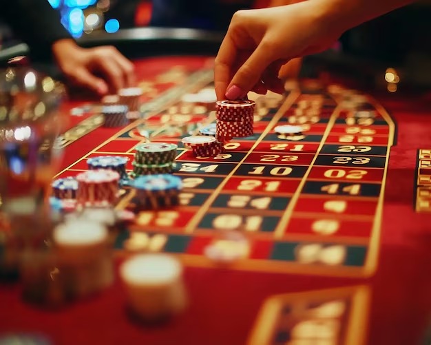 Bonanza Gold roulette wheel spinning on two-hundred-forty-four Bonanza Gold roulette wheel spinning on two-hundred-forty-four